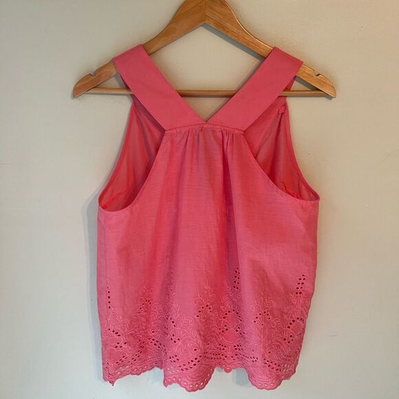 Ink + Ivy Women  Sleeveless Blouse Top Eyelet - Picture 9 of 9